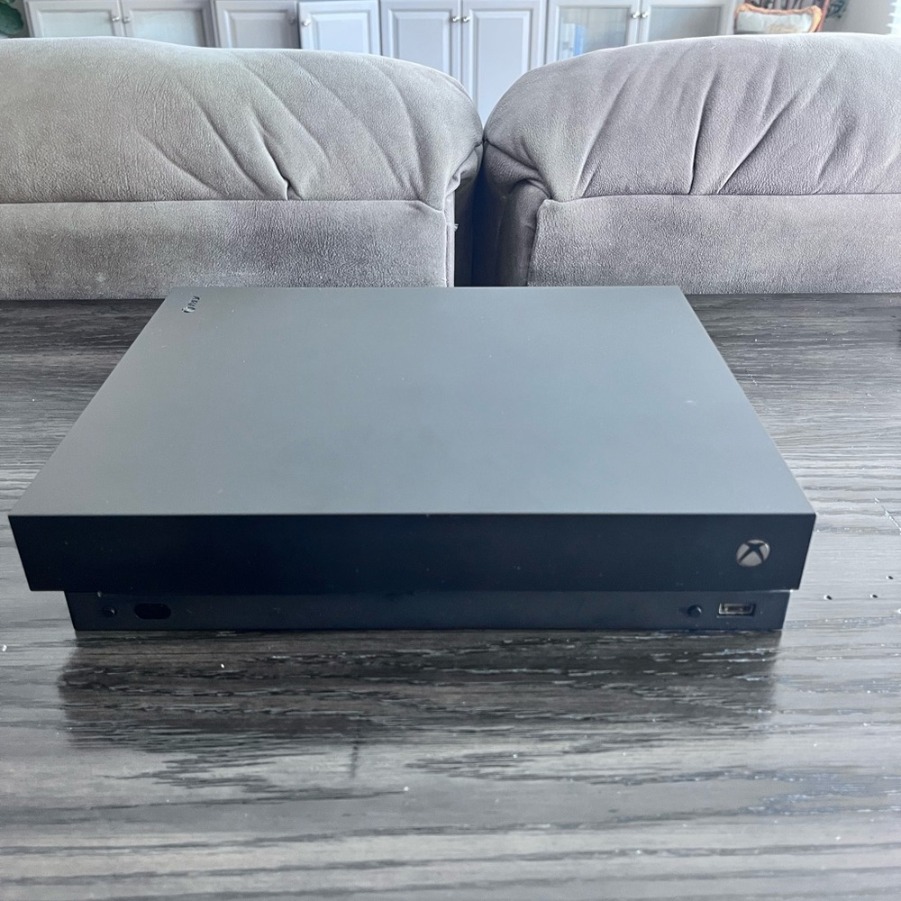 Microsoft Xbox One X Black Console